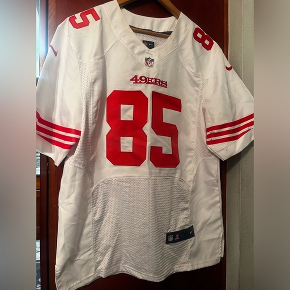 NFL Nike San Francisco 49ers Vernon Davis Jersey Size 48 On the field - Picture 3 of 6